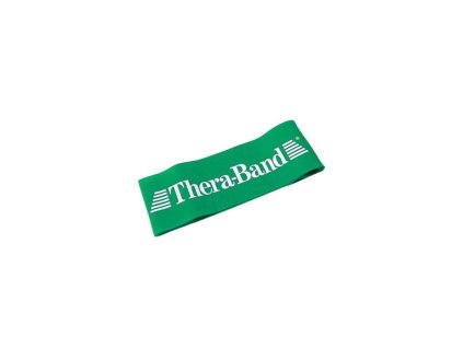 THERA-BAND Loop 7,6 x 30,5 cm, zelená, silná