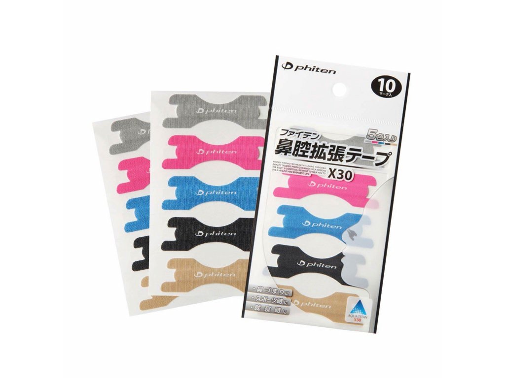 Tejpy na nos Phiten Nasal Tape X30