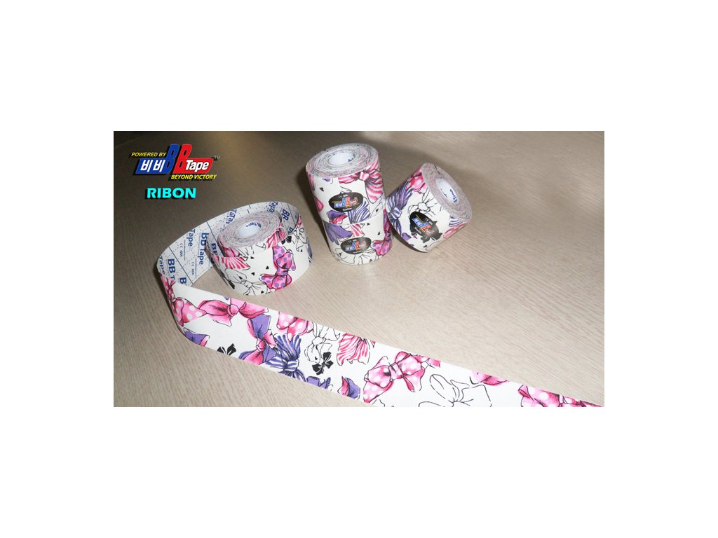 Kineziotape BB Tape s designem mašliček