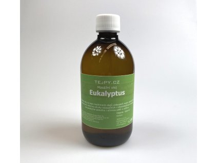 masážní olej eukalyptus