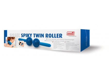 Dvojitý masážní ježek Spiky Twin Roller