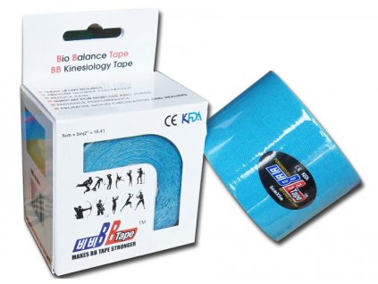 Kineziotape BB Tape Ice z hedvábí