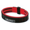 duo armband black red