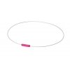 Phiten wire air halskette white pink