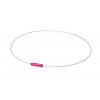 Phiten wire air halskette white pink