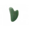 green jade guasha srdce zaoblene