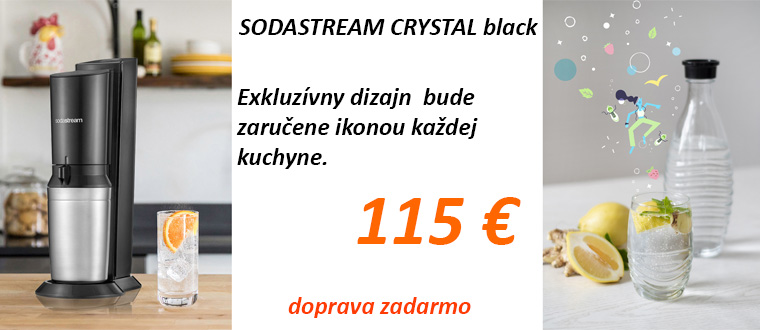 SODASTREAM CRYSTAL black