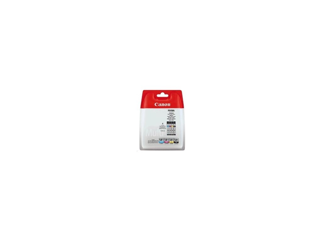 Canon BJ CARTRIDGE CLI-581 C/M/Y/BK MULTI BLISTER  SEC