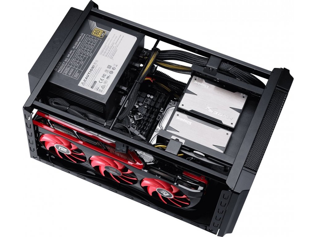 COOLMASTER RC-130-KKN1 Cooler Master PC skrinka Elite 130 mini ITX, čierna  (bez zdroja - ATX) - tekra.sk