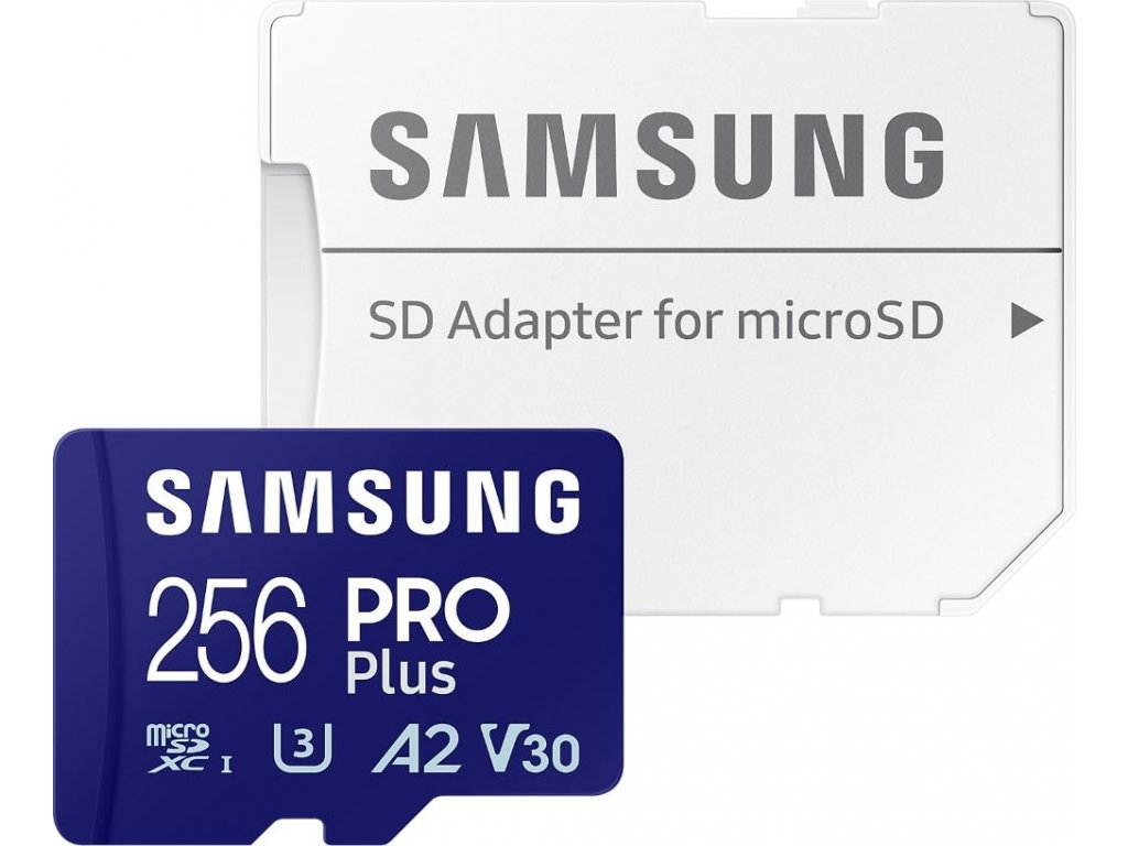 Samsung micro SDXC karta 256GB PRO Plus + SD adaptér - tekra.sk