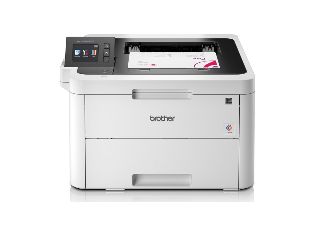 BROTHER tiskárna color LED HL-L3270CDW - A4, 24ppm, 2400x600, 256MB, USB 2.0, WiFi, LAN,250listů, disp6,8cm touch DUPLEX