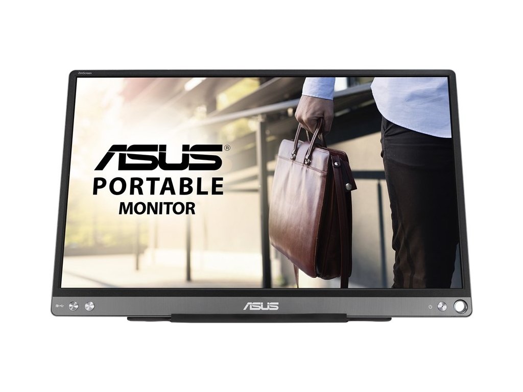 ASUS LCD 15.6" MB16ACE 1920x1080 ZenScreen USB Type-C Portable IPS FF Compatible with USB Type-A Auto-Rotate - pololesk
