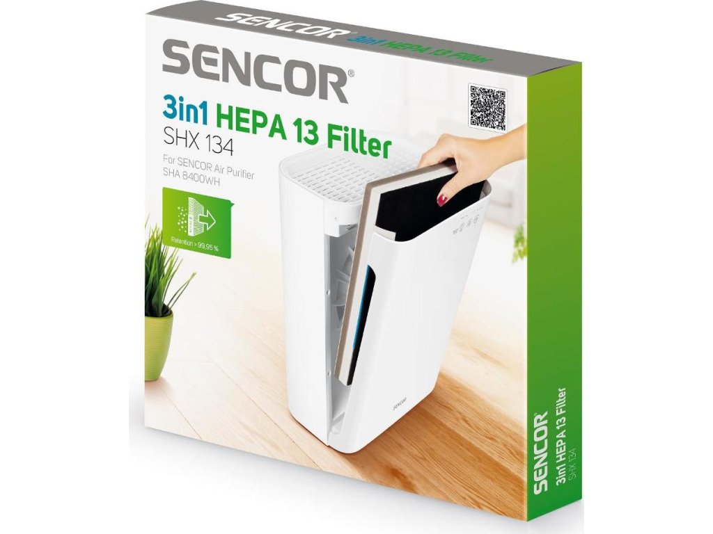 SHX 134 HEPA 13 filter SHA 8400WH SENCOR