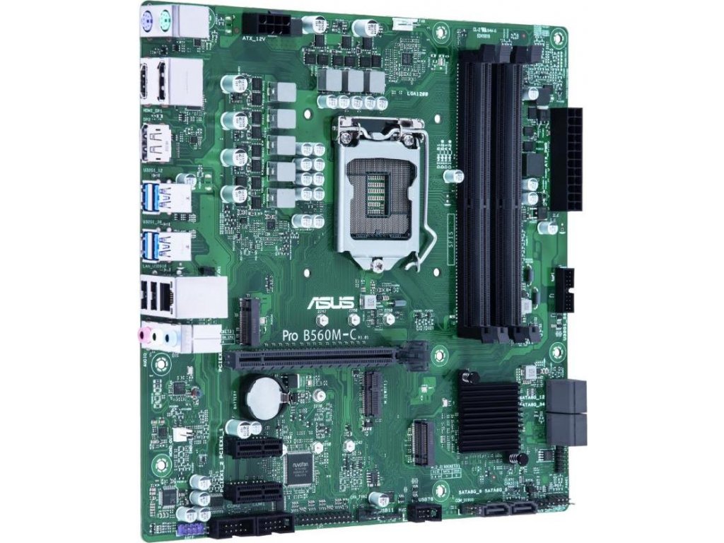 ASUS MB Sc LGA1200 PRO B560M-C/CSM, Intel B560, 4xDDR4, 2xDP, 1xHDMI, mATX