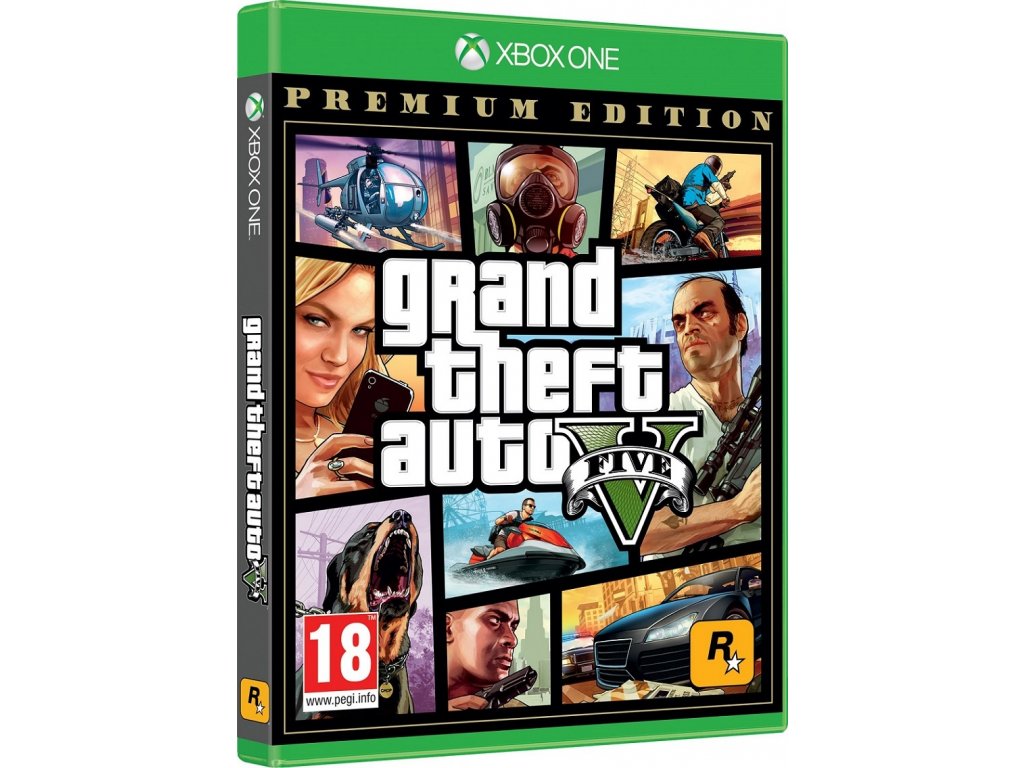 Xbox One Hra Grand Theft Auto V Premium Edition Tekrask