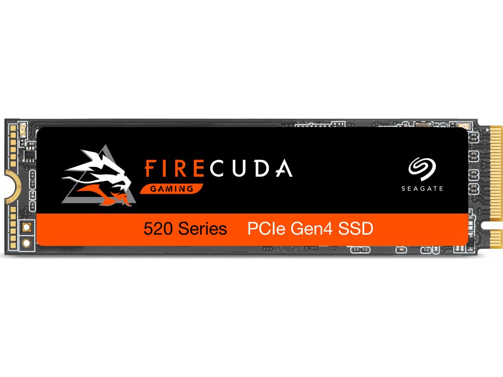 SEAGATE FIRECUDA 520 SSD 2TB M.2 PCIe Gen4 ×4, NVMe 1.3, (R:5000/W:4400MB/s)
