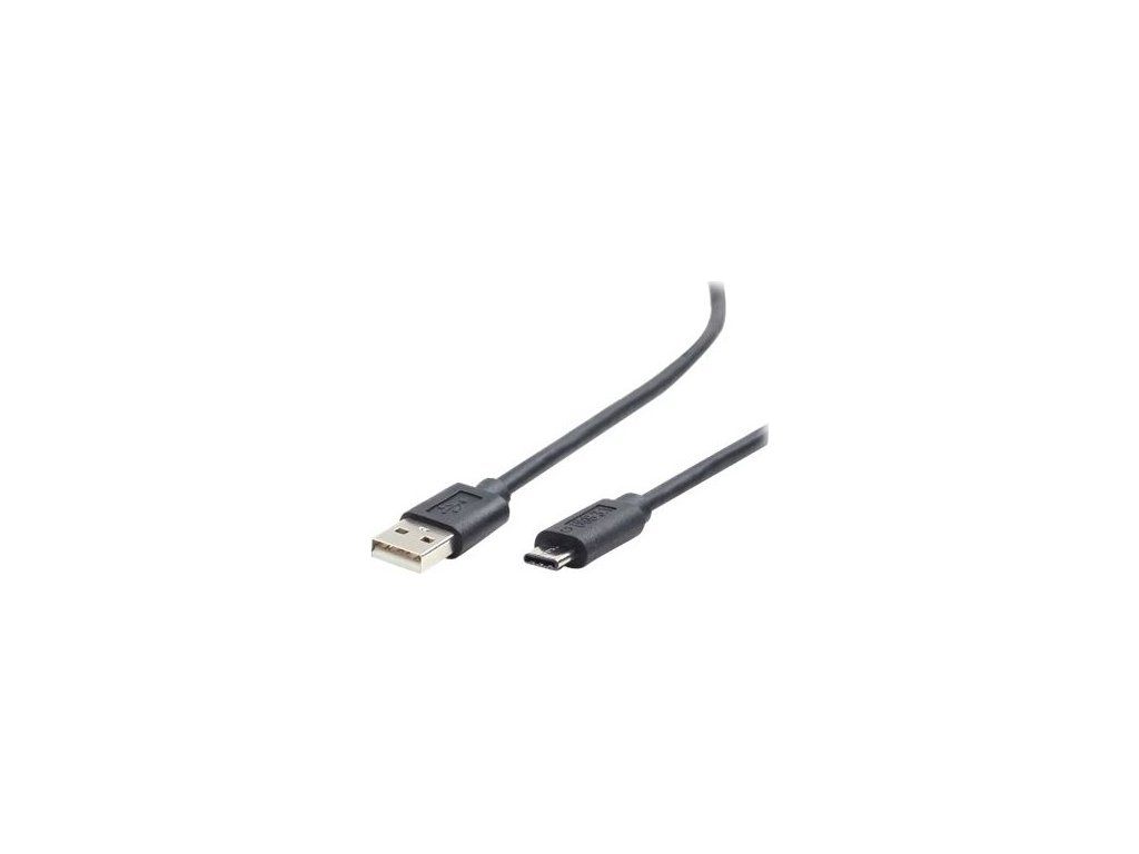 Gembird USB 2.0 AM cable to type-C (AM/CM), 1.8m, čierna