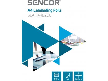 SLA FA4B200 fólia A4 200mic 100ks SENCOR
