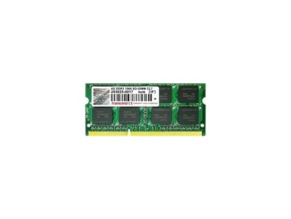 TRANSCEND SODIMM DDR3 4GB 1066MHz 2Rx8 CL7 JetRam™ Retail