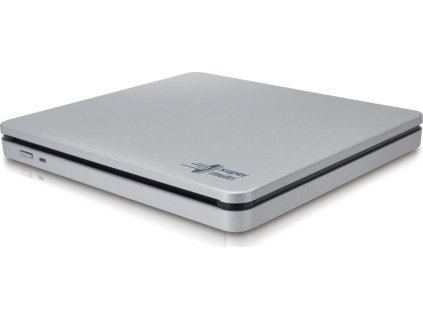 HITACHI LG - externí mechanika DVD-W/CD-RW/DVD±R/±RW/RAM/M-DISC GP70NS50, Blade Ultra Slim, Silver, box+SW