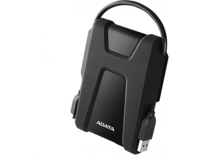 ADATA Externí HDD 2TB 2,5" USB 3.1 AHD680, černý (gumový, nárazu odolný)