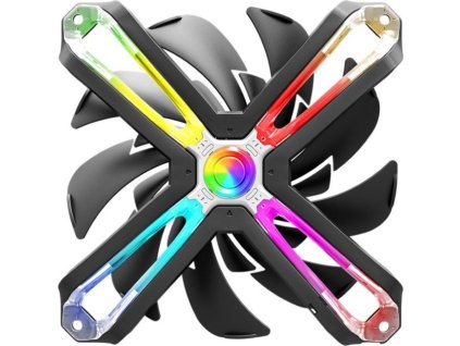 ZALMAN Ventilátor ZM-SF120, 120mm, aRGB, spider design