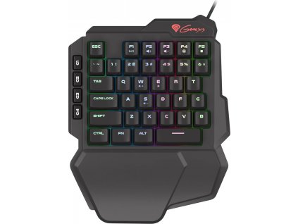 NATEC Genesis gaming keyboard Thor 100 keypad RGB backlight