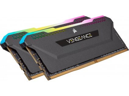 CORSAIR DDR4 16GB 2x8GB 3600Mhz DIMM CL18 VENGEANCE RGB PRO SL Black 1.35V XMP 2.0