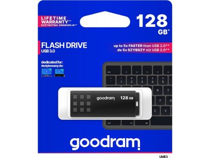 GOODRAM UME3-1280K0R11 GOODRAM USB flash disk UME3 128GB USB 3.0 černá