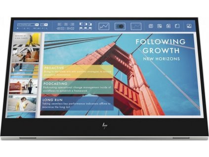 HP LCD EliteDisplay E14 G4 přenosný 2x USB-C monitor 14" (IPS,1920 x 1080, 16:9, 400NITS, 800:1, 5ms, 2x USB-C)