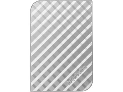 VERBATIM Externí HDD 1TB Store 'n' Go Portable Hard Drive USB 3.0, Silver GEN II