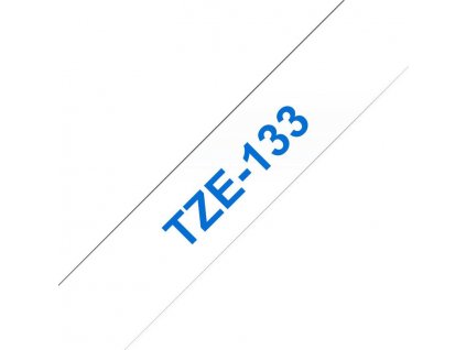TZE-133 -průsvitná / modrá (12mm, laminovaná)
