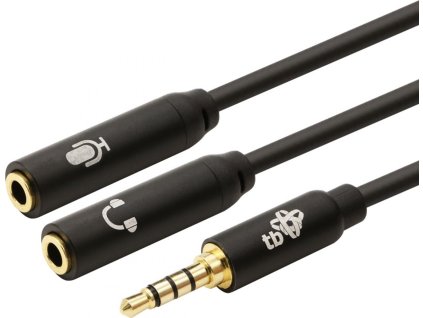 TB Touch Adapter 3,5mm Mini Jack - 2x3,5mm Mini Jack M/F