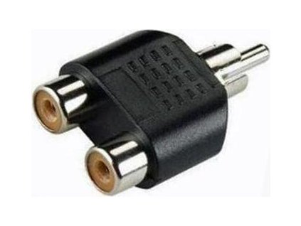 PremiumCord Adaptér 1x Cinch male - 2x Cinch female