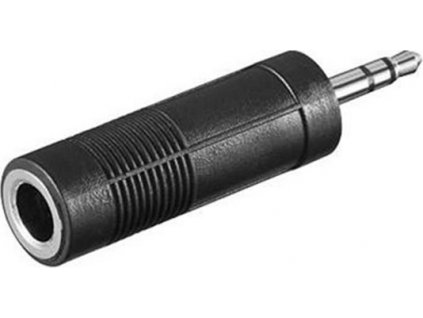 PremiumCord adaptér 3.5mm Stereo jack - 6,3mm Stereo jack (M/F)