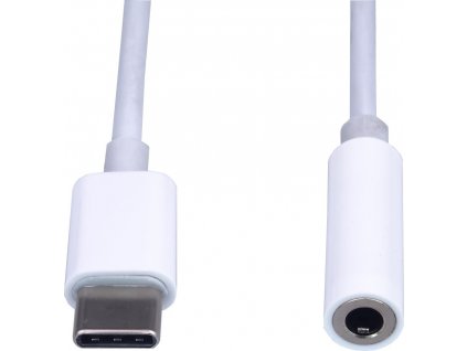 PremiumCord Převodník USB-C na audio konektor jack 3,5mm female 10cm