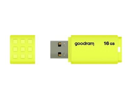 GOODRAM Flash Disk 16GB UME2, USB 2.0, žlutá