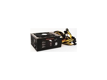 1stCOOL zdroj ATX 1600W MINER 1600, APFC, 90+, bez síťového kabelu