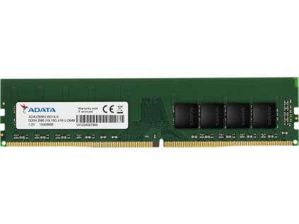 ADATA Premier memory DIMM DDR4 16GB 2666MHz CL19, 1024x8, Bulk