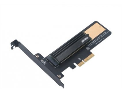 AKASA adaptér M.2 SSD na PCIe s chladičem