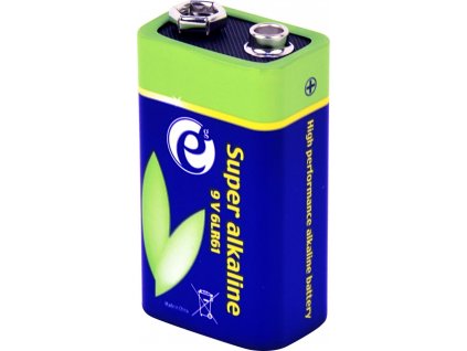 GEMBIRD EG-BA-6LR61-01 Alkaline 9 V 6LR61 battery, blister