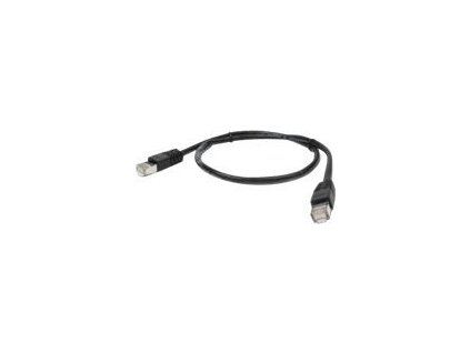 GEMBIRD kabel patchcord CAT6 stíněný FTP 2m, černý