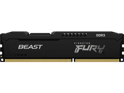 DIMM DDR3 4GB 1600MT/s CL10 KINGSTON FURY Beast Black