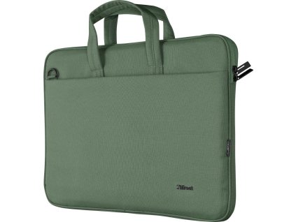 TRUST Pouzdro na notebook 16" Bologna Slim Laptop Bag Eco, zelená