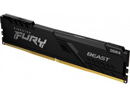 KINGSTON DIMM DDR4 8GB 3600MT/s CL17 FURY Beast Černá
