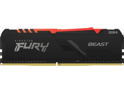 DIMM DDR4 8GB 3600MHz CL17 KINGSTON FURY Beast RGB