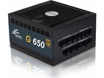 EVOLVEO G650 zdroj 650W, eff 90%, 80+ GOLD, aPFC, modulární, retail