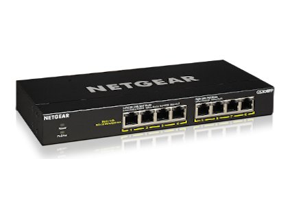 NETGEAR 8-Port Gb PoE+ Flex Switch fanless