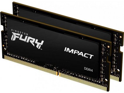 SODIMM DDR4 32GB 2666MHz CL15 (Kit of 2) 1Gx8 KINGSTON FURY Impact