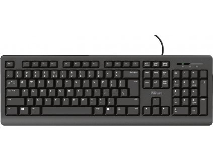 TRUST klávesnice PRIMO, membránová, USB, CZ/SK